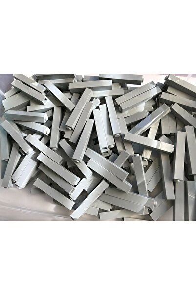 LEGO Orjinal Aksesuar Moc Custom Creator Brick 1 X 1 X 5 Tuğla Açık Gri 4 Ade...