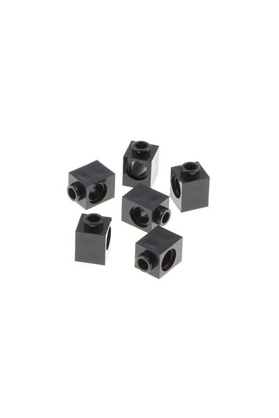 LEGO Accessory Moc Custom Creator Technic Brick 1 X 1 Brick Black 4 Pieces Will Be Sent