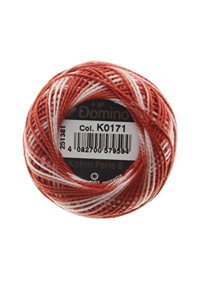 domino خيط تطريز كوتون بيرل 8 جرام رقم: 8 - K0171