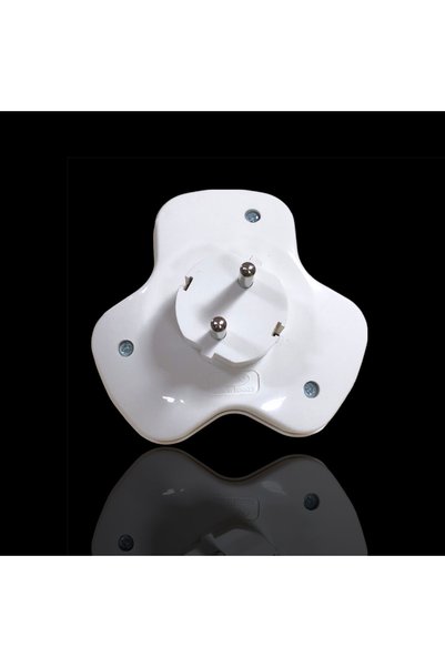 Tek-İş Triple 3-Plus Grounded Plug Socket Clover Golyat