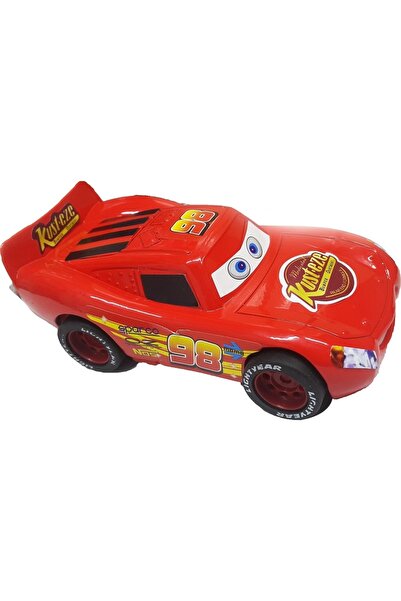 Vardem Cars Şimşek Mcqueen Metal Çek Bırak Oyuncak Araba