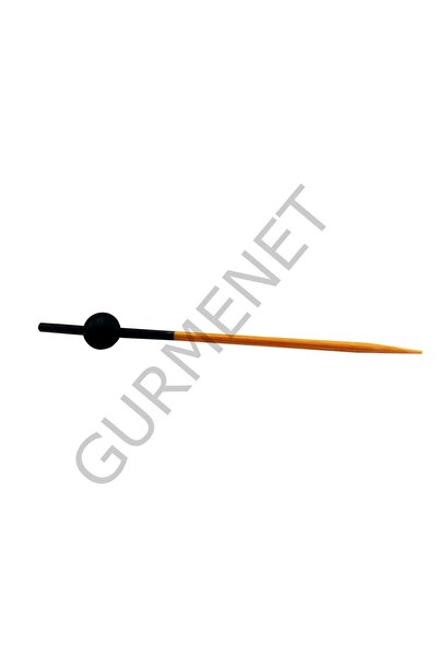 Benefisha Bambu Kürdan Siyah Top 7 Cm 100 Adet