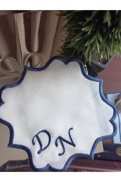 sevim çeyiz tasarım منديل مطرز بأحرف