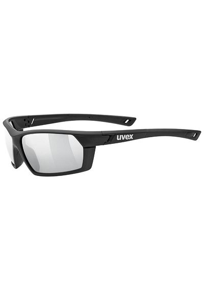 Uvex Sportstyle 225 Black Matte/ltm.silver Sunglasses