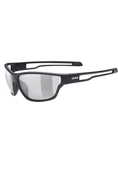 Uvex Sportstyle 806 V Black M / Smoke Sunglasses