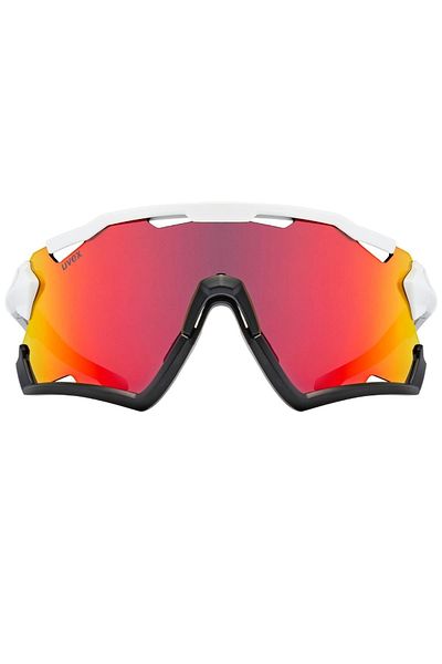 Uvex Sportstyle 228 White Black/mir.red Sunglasses