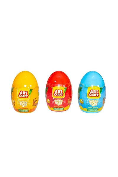 DEDE 03360, Art Craft Play Dough - Small Surprise Egg