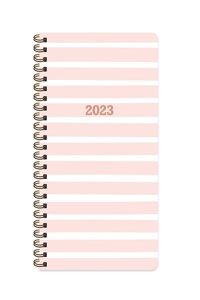 Keskin Έγχρωμο 2023 8x16 Weekly Pocket Agenda - Ροζ