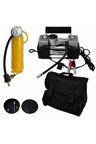 BTM OTOMOTİV Profesyonel Çift Pistonlu Metal Hava Kompresörü