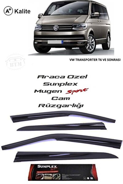 SUNPLEX Vw Transporter T6-t7 Cam Rüzgarlığı Marka Mugen 4'lü