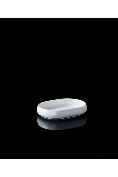 ACAR Bianco Perla Oval Plate 13.2x9.5x2.8 Cm