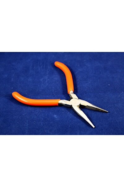 yfhobi 1 Adet - Tırtıklı Kargaburun Pense, Takı Pensesi, Yaylı El Işi Pense, ...