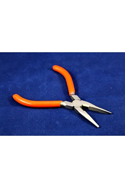 yfhobi 1 Adet - Düz Kargaburun Pense, Takı Pensesi, Yaylı El Işi Pense, Hobi Tipi Pense, Karga Burun Pense