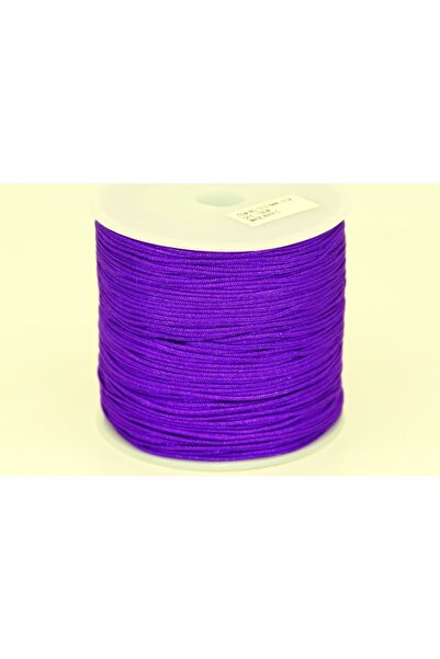 yfhobi 10 Metre - 0.80 Mm, Bileklik Ipi, Mor Renkli, Paraşüt Ipi, Kod-676