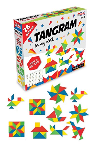 Oyuncakfabrikasi لعبة ذكاء تانجرام التعليمية المكونة من 28 قطعة