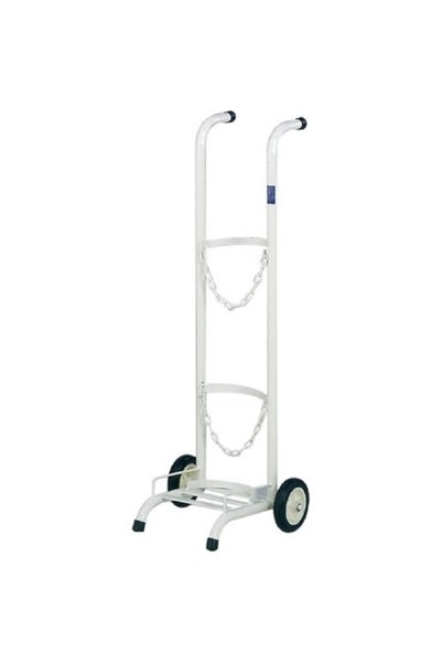MEDİKALCİM 10 Litre Medikal Tüp Taşıma Arabası