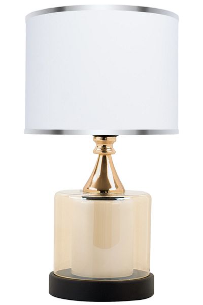 MINIMAL ETICARET VE BILGI TEKNOLOJILERI Lambent Gold Mini Glass Lampshade