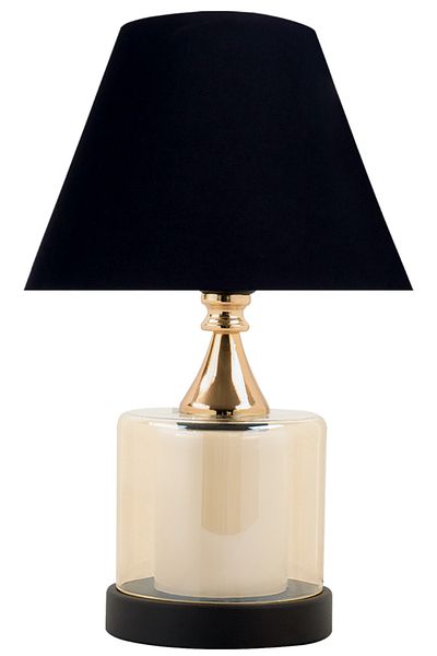 MINIMAL ETICARET VE BILGI TEKNOLOJILERI Lambent Gold Cone Mini Glass Lampshade