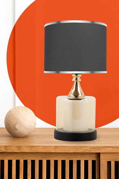 MINIMAL ETICARET VE BILGI TEKNOLOJILERI Lambent Gold Mini Glass Lampshade