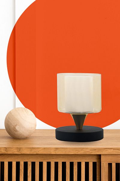 MINIMAL ETICARET VE BILGI TEKNOLOJILERI Lambent Gold Mini Glass Lampshade