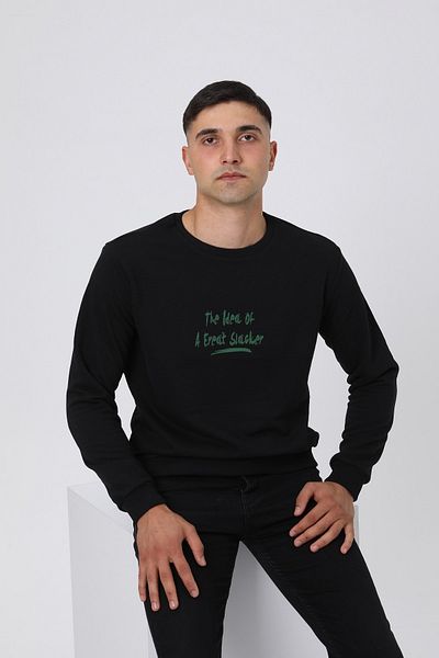 İmpavido Oversize Sweatshirt Wide Fit 3 Thread The Idea