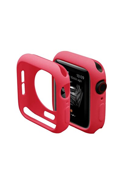 GREGOSS Apple Watch 2-3-4-5-6-se 40 mm  Uyumlu Nike Kılıf Kasa Koruyucu Yükse...