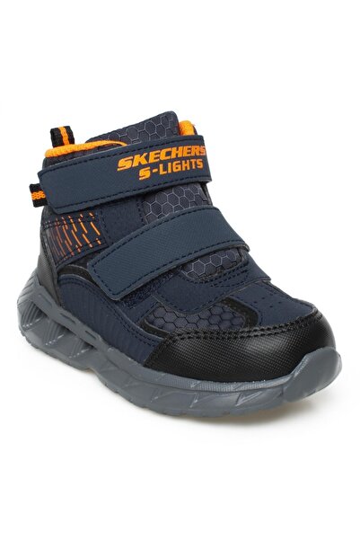 SKECHERS MAGNA-LİGHTS - FROSTY FUN Küçük Erkek Çocuk Lacivert Işıklı Bot