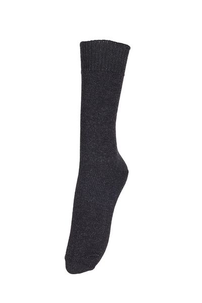 Fonem Men's Plain Seamless Wool Socks Fo 8000 Anthracite