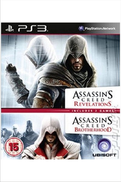 Ubisoft Assassin's Creed Revelations Ve Brotherhood ( Iki Oyun Bir Arada) - Ps3 Oyunu - Jelatini Açılmış