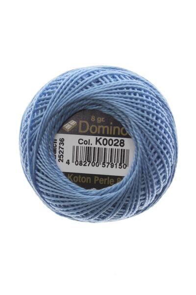 domino خيط تطريز كوتون بيرل 8 جرام رقم: 8 - K0028