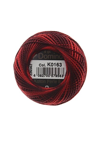 domino خيط تطريز كوتون بيرل 8 جرام رقم: 8 - K0163