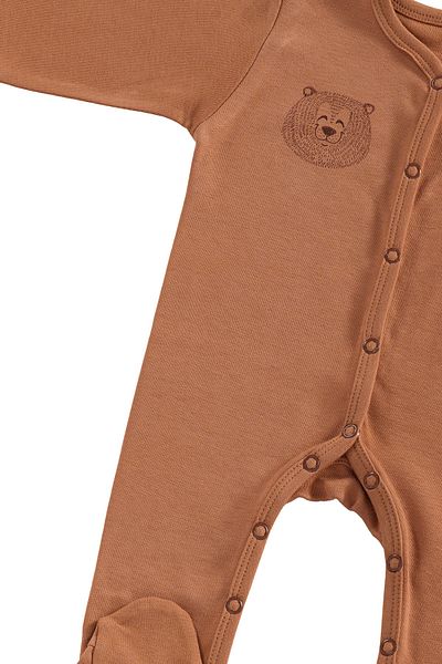 tinylamb Honey Bear Unisex 3 Piece Hospital Discharge Set Organic Cotton Newborn Set