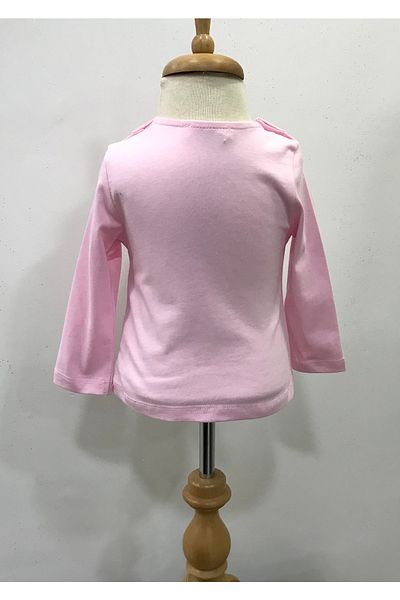 Çikoby Baby Girl Baby Collar T-Shirt