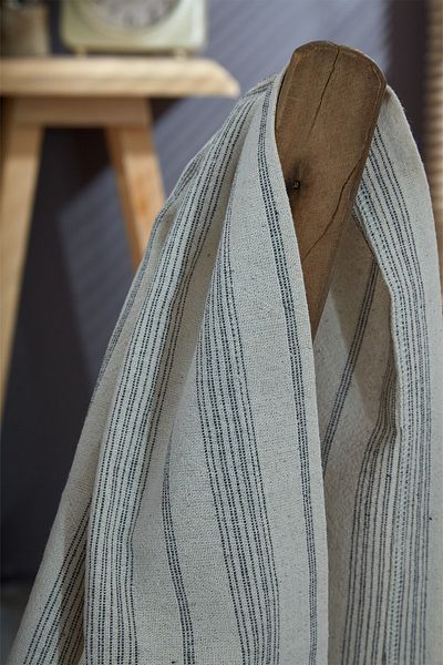 vivamaison Fata de Masa Runner Bumbac Spalat Antracit 50x150 Cm