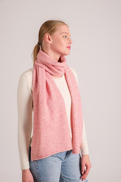 CHUBA Women's Melange Soft Button Scarf Pink 23w506