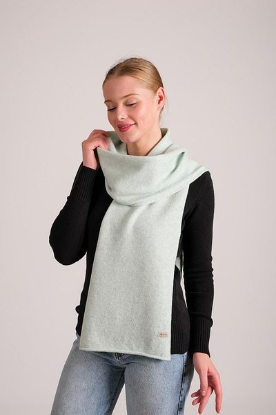 CHUBA Women's Melange Soft Button Scarf Mint 23w506