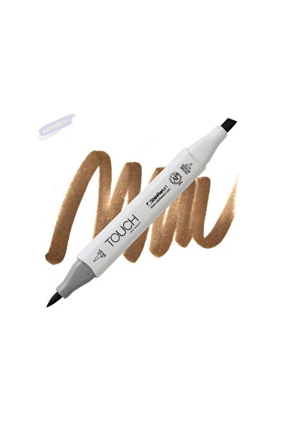 Shinhan Art Touch Twın Brush Pen : Çift Taraflı Marker : Br92 Chocolate