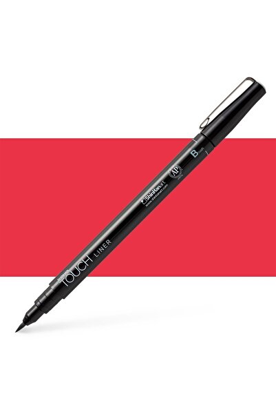 Shinhan Art Touch Liner : Brush 0.1mm : Red