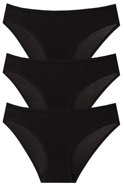 papatya lingerie Chiloți din viscoză Slip din 3 piese, fără marcaj