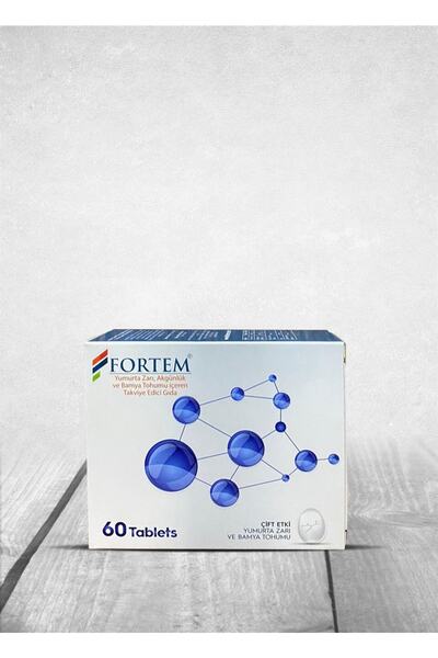 FORTEM Akgünlük Ve Yumurta Zarı Içeren Bitkisel Karışımlı Tablet 60 Tablet