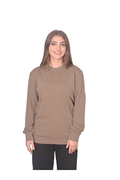 BACK BONE RELAX Sweatshırt Basıc Rahat Kesım