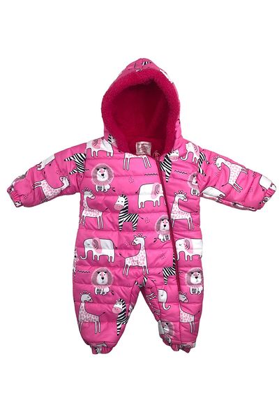 Pukka Safari Animal Pattern Girl's Welsoft Cosmonaut