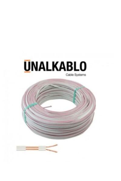 ünal kablo 100 Mt Ünal 2x0.75 Mm Tam Kesit Tam Bakır Kordon