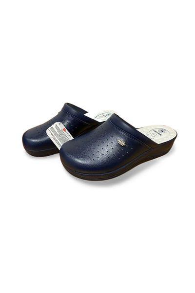 GEZER Unisex Ορθοπεδικές Παντόφλες Navy Blue Sabo