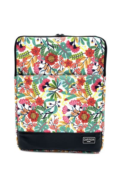 Differ Studio 14'' Inch Floral Patterned Laptop/macbook/notebook/briefcase/bag