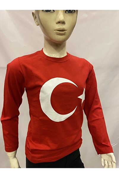 MSS ATALIER 29 Ekim, 19 Mayıs,23 Nisan, Unisex,türk Bayraklı Baskılı Uzun Kol...
