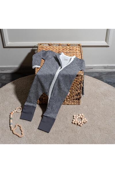 Tiffany Baby Girl Zippered Sleeping Bag Polka Dot Smoked 1419