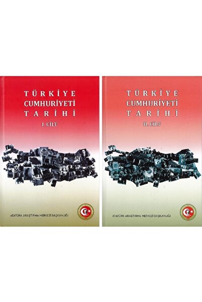 Atatürk Araştırma Merkezi Türkiye Cumhuriyeti Tarihi 2 Cilt Takım - Ciltli 20...