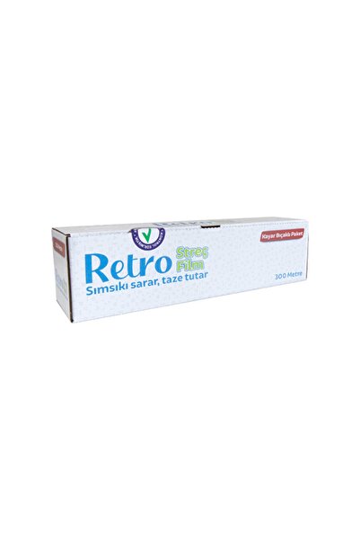 Pvc Streç Film 8 Mikron 30 Cm 300 Metre