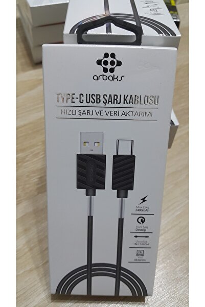 Arbaks Arb-037 Type-c Usb Şarj Ve Veri Aktarım Kablosu
